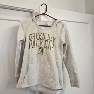 Fanatics Gray Green Bay Packers Womens Hoodie